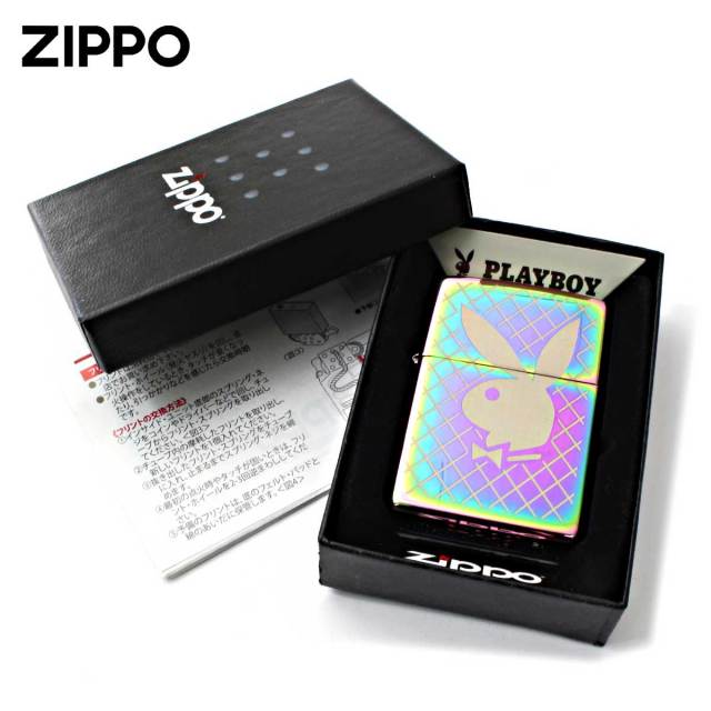 Zippo プレイボーイ　2005年製　送料込み Zippo ジッポー プレイボーイ バニー うさぎ ロゴ ホワイト