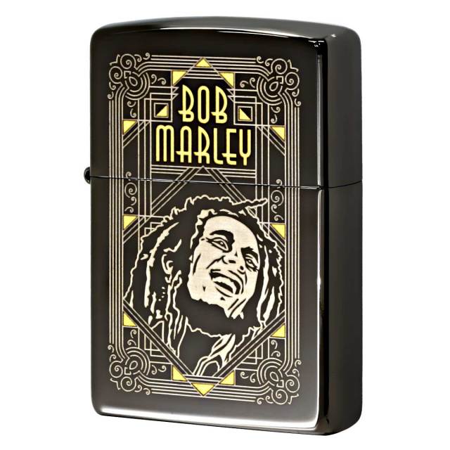 Zippo ジッポー ボブ・マーリー レゲー Bob Marley ブラックアイス 49825 メール便可