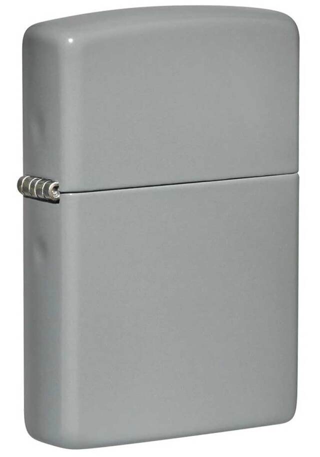 Zippo ジッポー Flat Grey Matte 49452 メール便可