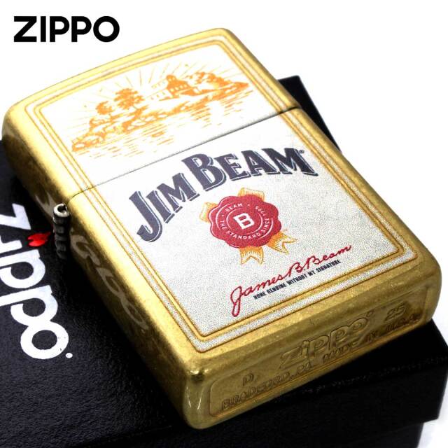 Zippo ジッポー ジムビーム ロゴ 酒 Jim Beam Provenance ライセンス品