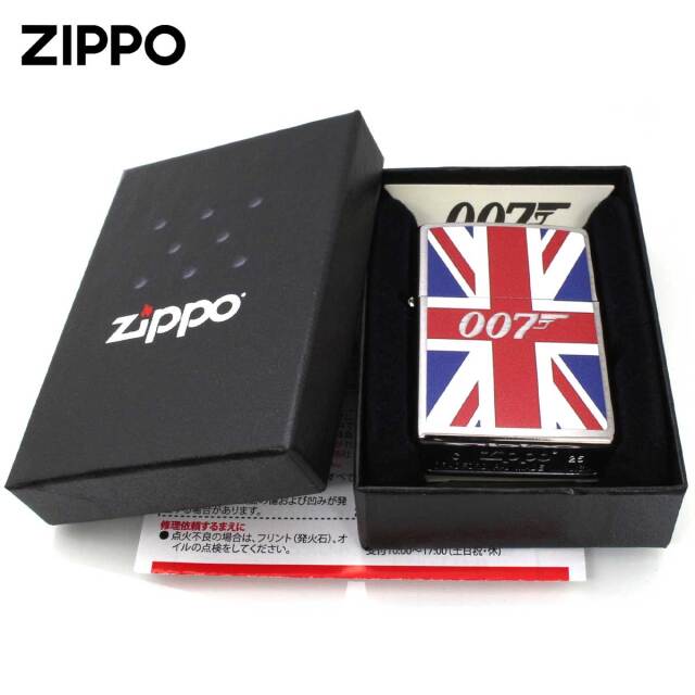 Zippo ジッポー James Bond 007 ジェームス・ボンド ユニオンジャック