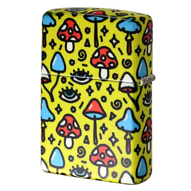 Zippo ジッポー きのこ 目玉 Eye Spy アイ・スパイ 蓄光 塗装 46847