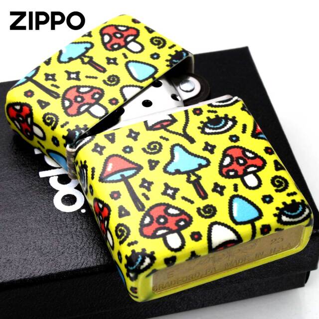 Zippo ジッポー きのこ 目玉 Eye Spy アイ・スパイ 蓄光 塗装 46847