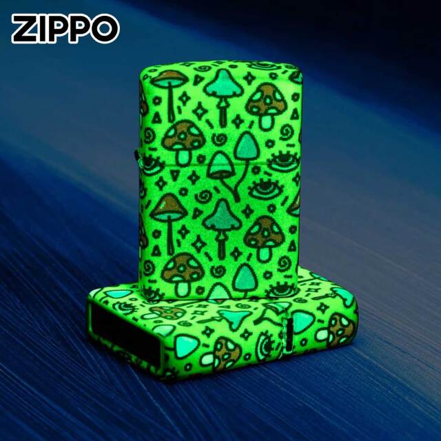 Zippo ジッポー きのこ 目玉 Eye Spy アイ・スパイ 蓄光 塗装 46847