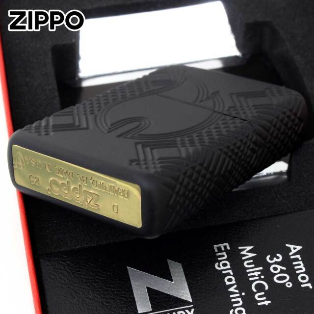 Zippo ジッポー ARMOR アーマー 炎 アイコンフレーム Rivet Flame