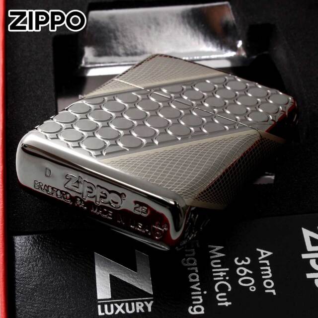 Zippo ジッポー ARMOR アーマー ドット Deep Dots 46812｜Zippo専門店