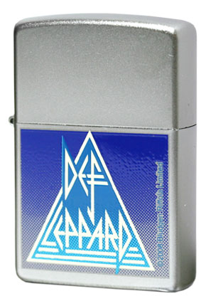 Zippo ジッポー Rock Express Def Leppard Satin Chrome 24566 メール便可