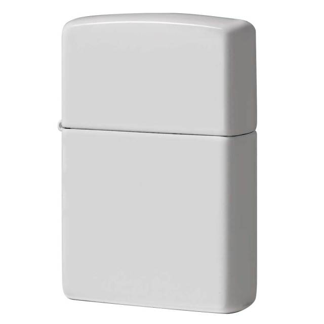 Zippo ジッポー 無地 ホワイト マット White Matte 塗装 214 メール便可