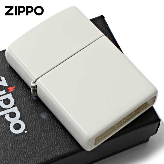 Zippo ジッポー 無地 ホワイト マット White Matte 塗装 214