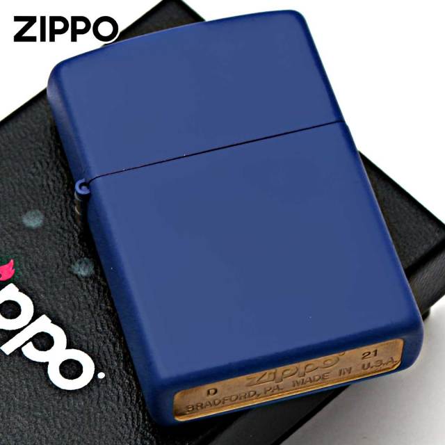 Zippo ジッポー 無地 ロイヤルブルー マット Royal Blue Matte