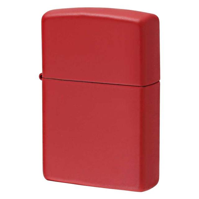 Zippo ジッポー 無地 レッド マット Red Matte 塗装 233 メール便可