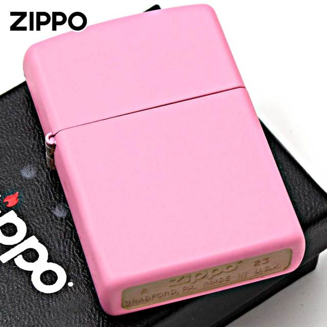 Zippo ジッポー 無地 ピンク マット Pink Matte 塗装 238 メール