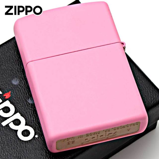 Zippo ジッポー 無地 ピンク マット Pink Matte 塗装 238 メール