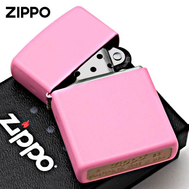 新品　ショックン&ワッサン　ピンク　シブヤモダンソフビマーケット Zippo ジッポー 無地 ピンク マット Pink Matte 塗装 238 メール