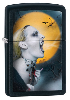 Zippo ジッポー SCREAMING VAMPIRESS 28435 メール便可