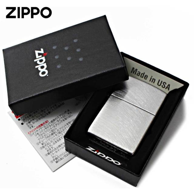 Zippo ジッポー アーチ Chrome Arch ブラッシュドクローム 24647