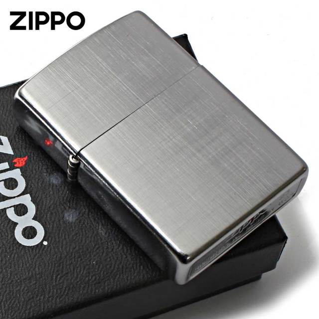 Zippo ジッポー リネン ウエーブ Linen Weave ブラッシュドクローム