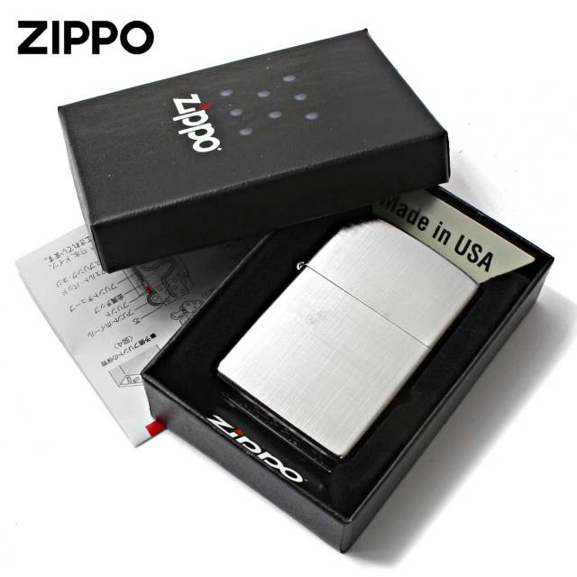 Zippo ジッポー リネン ウエーブ Linen Weave ブラッシュド