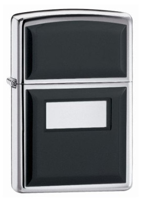 Zippo ジッポー Black Emblem 355 メール便可