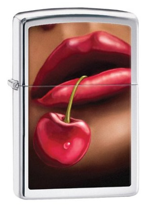 Zippo ジッポー Girls Red Lips 28655 メール便可