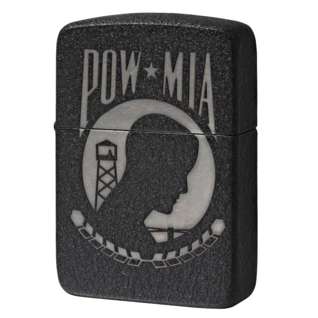 Zippo ジッポー 1941レプリカ アメリカ軍 戦争捕虜 戦闘中行方不明 POW MIA ブラッククラッカル 28873 メール便可