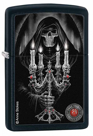 Zippo ジッポー Anne Stokes, Death's Light 28857 メール便可