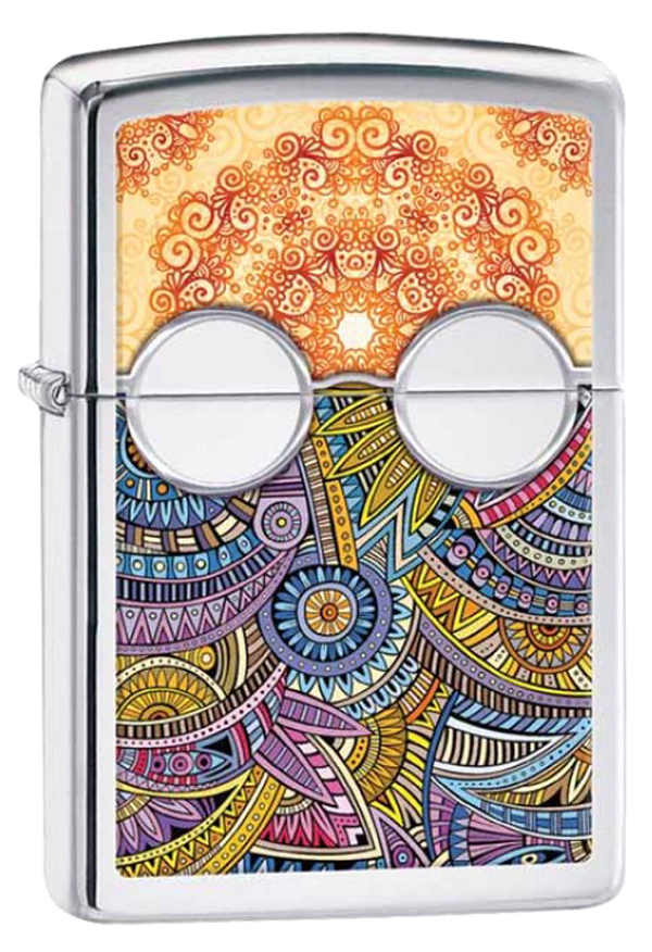 Zippo ジッポー BOHO 2 GLASSES AND PATTERNS 28871 メール便可