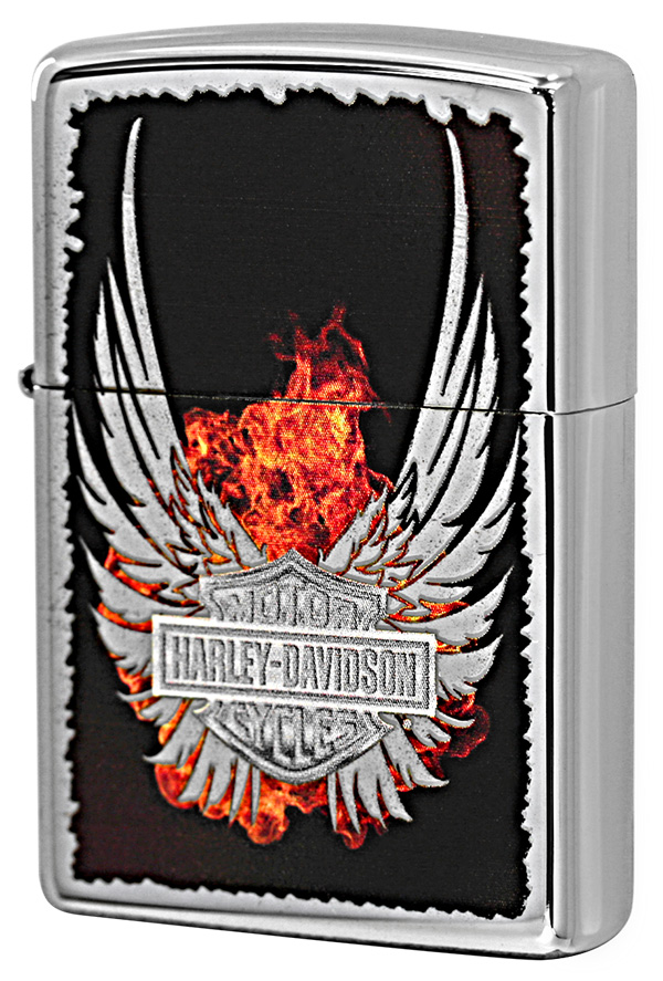 Zippo ジッポー Harley Davidson ハーレーダビッドソン  28824 メール便可