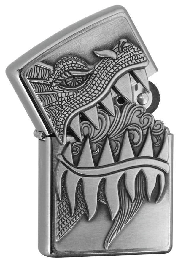 Zippo ジッポー Dragon Surprise Emblem 28969 メール便可