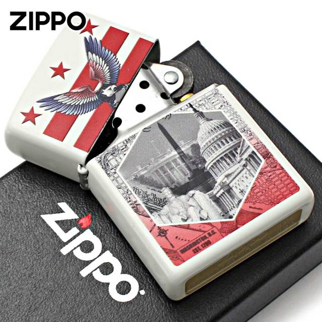 Zippo ジッポー ワシントンD.C アメリカンイーグル アメリカ国旗
