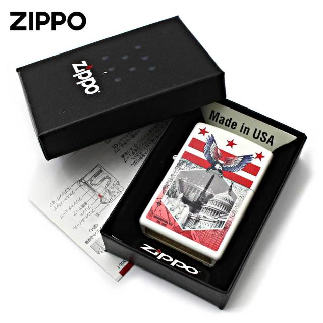 Zippo ジッポー ワシントンD.C アメリカンイーグル アメリカ国旗