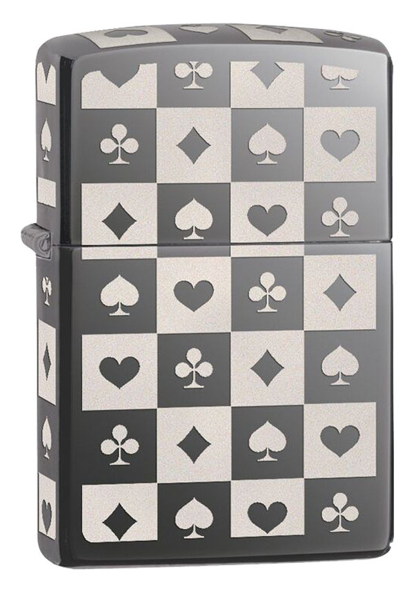 Zippo ジッポー Playing Card Suits 29082 メール便可