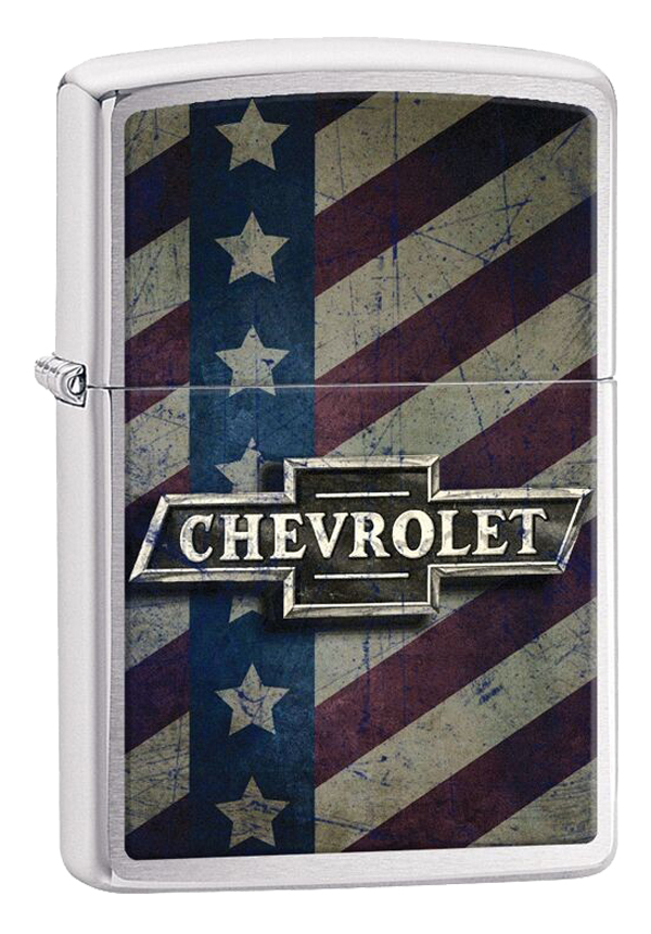 Zippo ジッポー Chevrolet Logo on American Flag 29148 メール便可