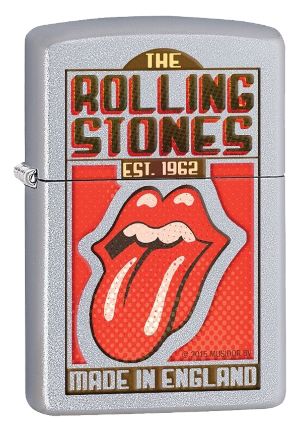 Zippo ジッポー Rolling Stones, Made in England 29127 メール便可