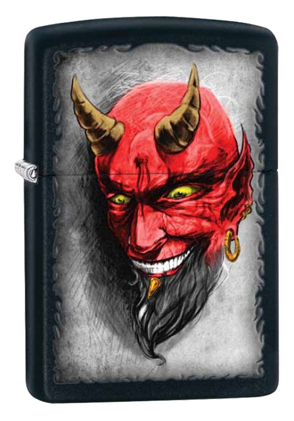 Zippo ジッポー Tattoo Devil 28862 メール便可