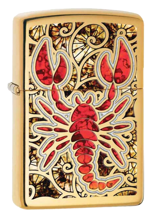 Zippo ジッポー Scorpion Shell 29096 メール便可
