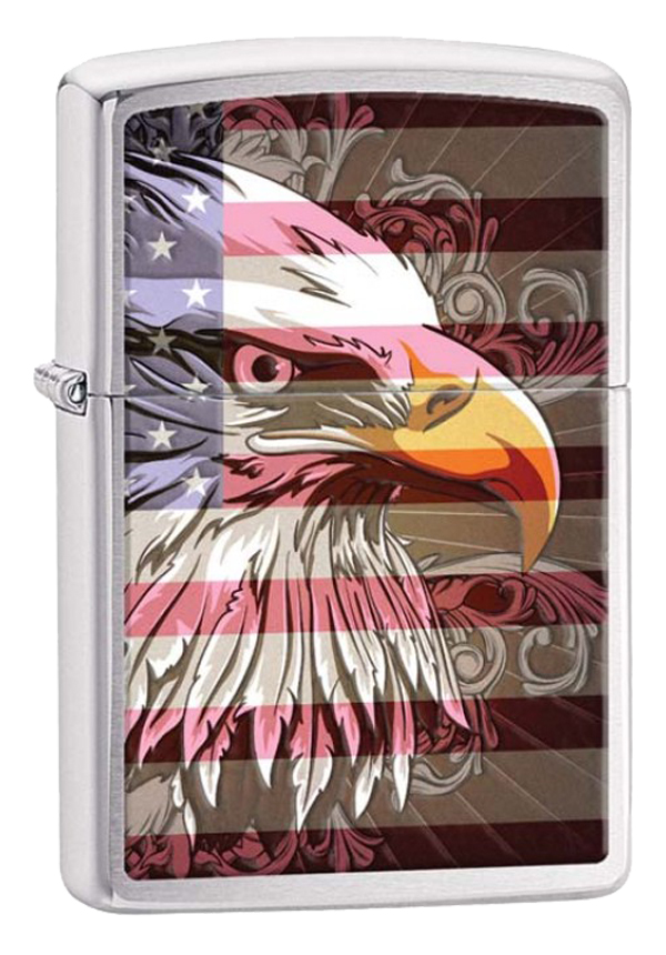 Zippo ジッポー Eagle Flag 28652 メール便可