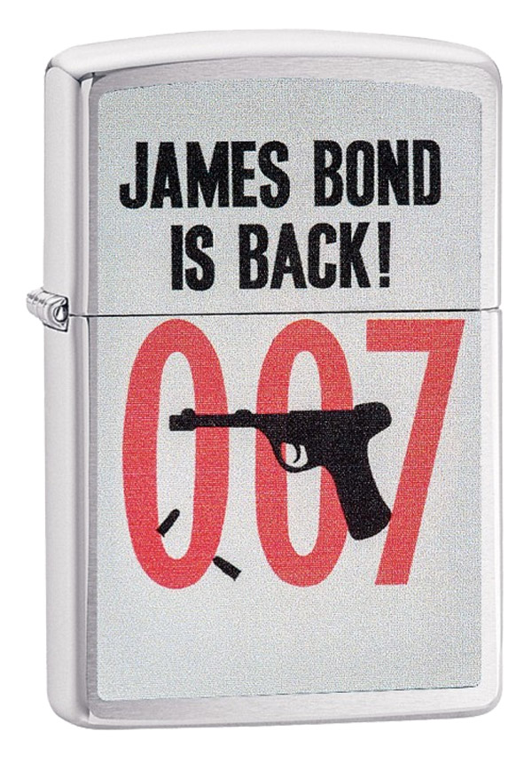 Zippo ジッポー James Bond 007 ジェームス・ボンド 29563 メール便可