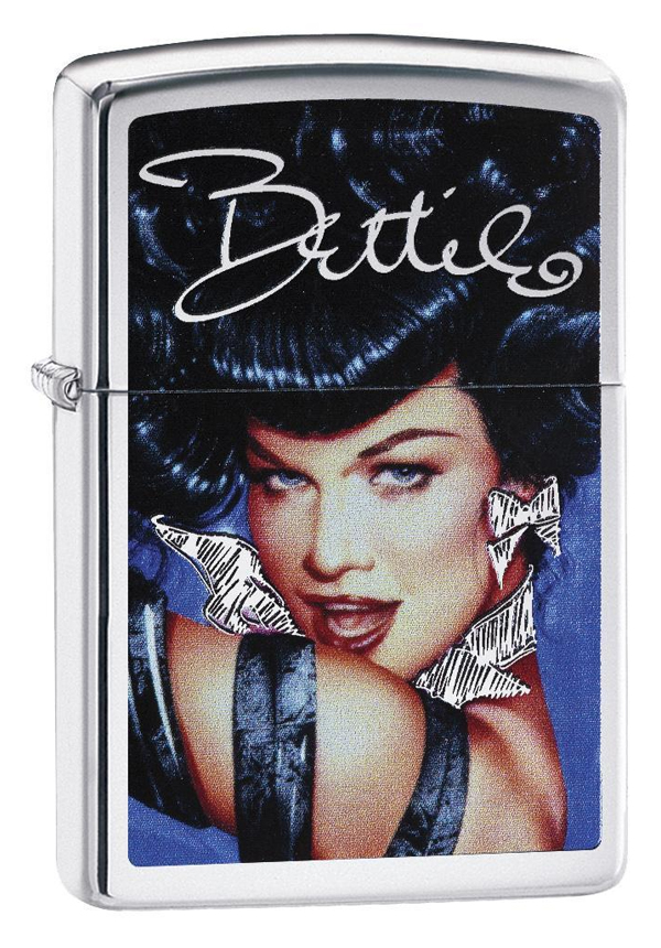 Zippo ジッポー Bettie Page by Olivia 29584 メール便可