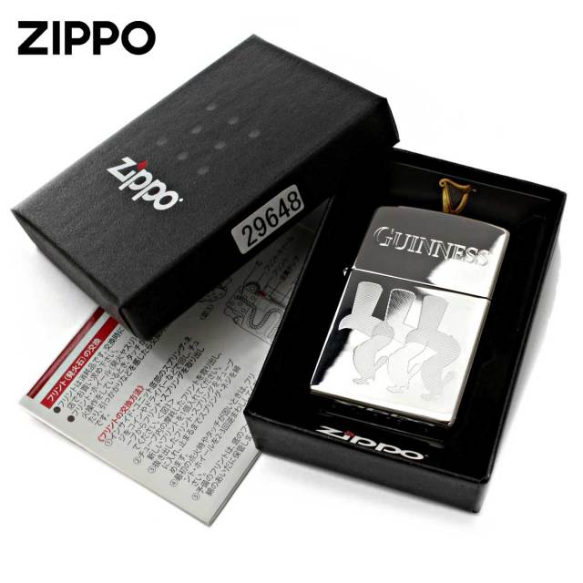 Zippo ジッポー ギネスビール 酒 ロゴ トゥーカン Guiness Beer