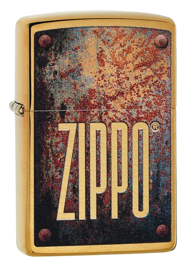 Zippo ジッポー Rusted Plate 29879 メール便可