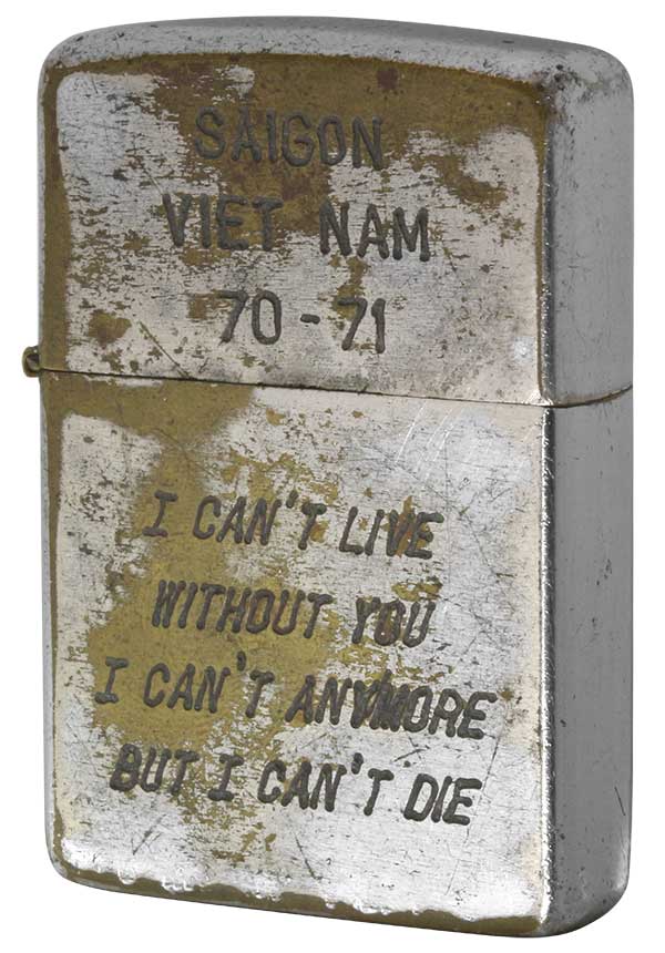 Zippo ジッポー 【中古】ベトナムZIPPO 1970年製造 SAIGON VIETNAM 70-71