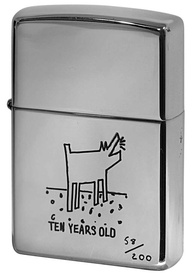 Zippo ジッポー 中古・Paul Smith ポール・スミス 箱なし 保証書なし 傷あり 1998年製造  Dog メール便可