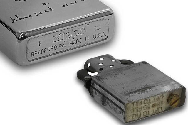 Zippo ジッポー 中古・Paul Smith ポール・スミス 箱なし 保証書なし