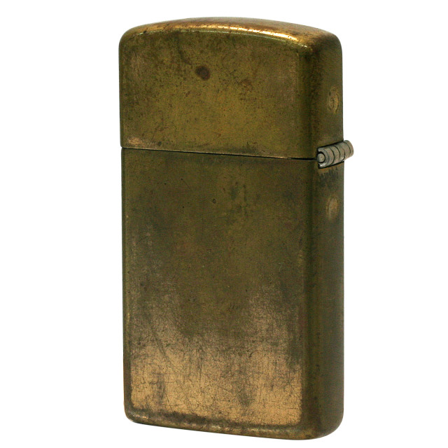 絶版/ヴィンテージ Zippo ジッポー 中古 1989年製造Solid Brass