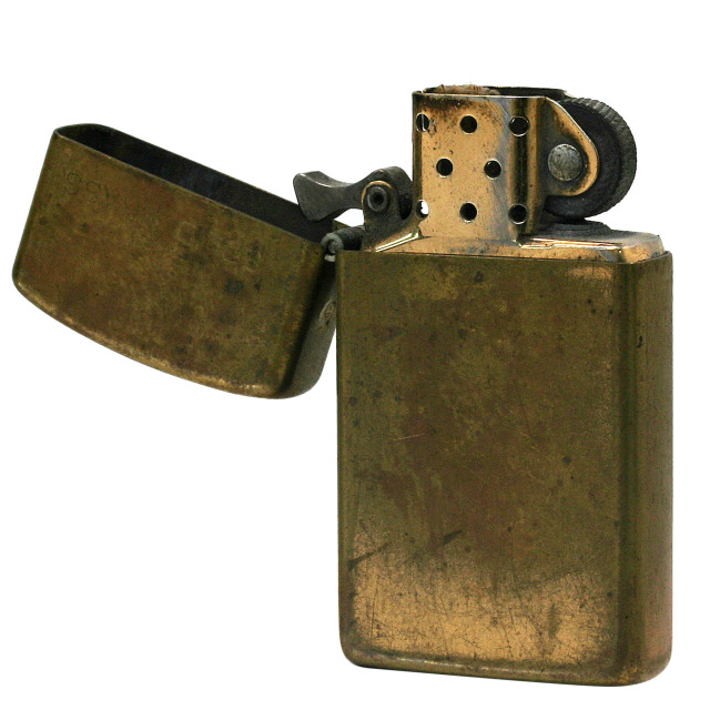 Zippo ジッポー ヘラブナ ヴィンテージ 七宝メタル 淡水魚