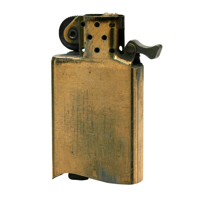 絶版/ヴィンテージ Zippo ジッポー 中古 1989年製造Solid Brass