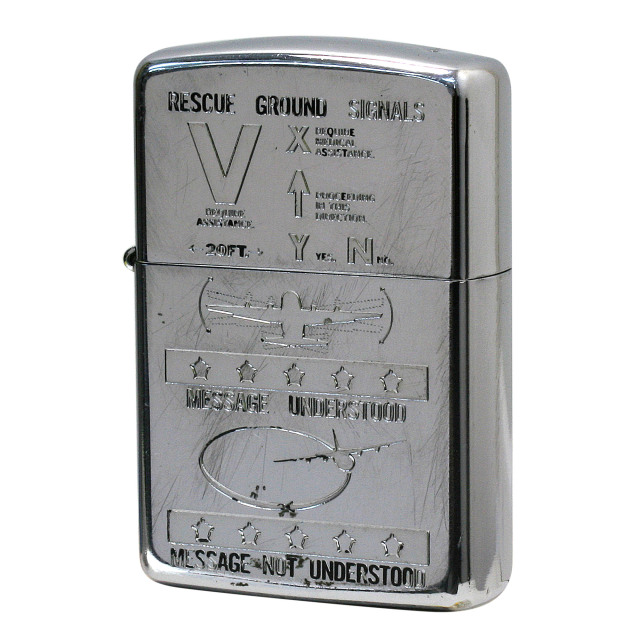 絶版/ヴィンテージ Zippo ジッポー 中古 1994年製造ALPHA Sop