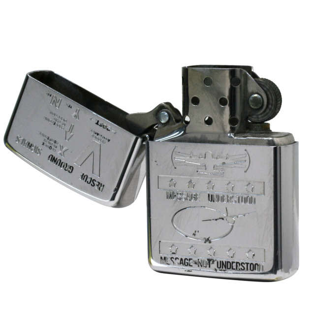 絶版/ヴィンテージ Zippo ジッポー 中古 1994年製造ALPHA Sop