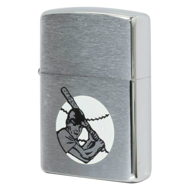 絶版/ヴィンテージ Zippo ジッポー 中古 1994年製造 カナダ製造 SPORT Series BASEBALL スポーツシリーズ 野球  [N]未使用・新品